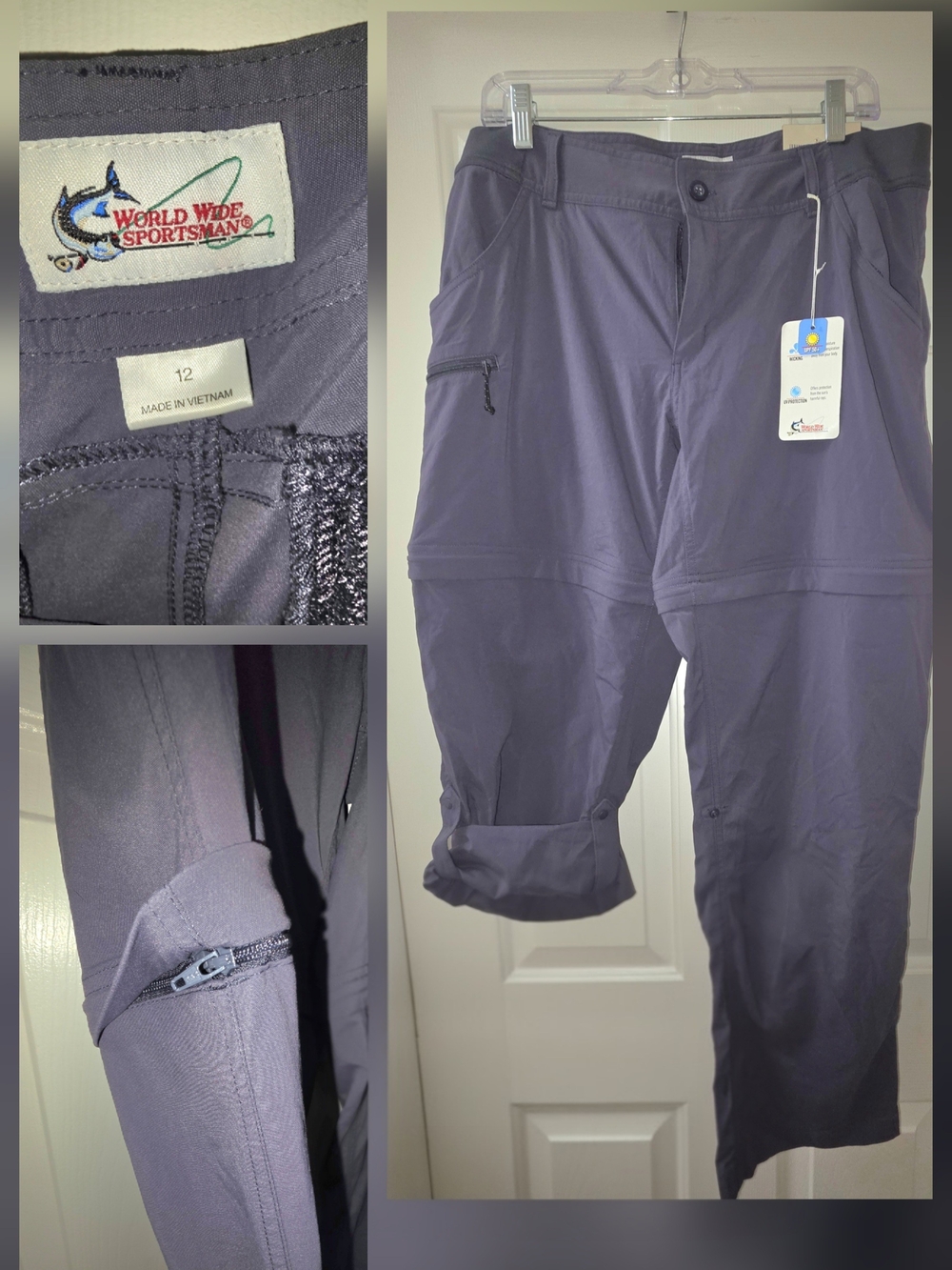 Women’s Lightweight Convertible Pants - Slate Gray